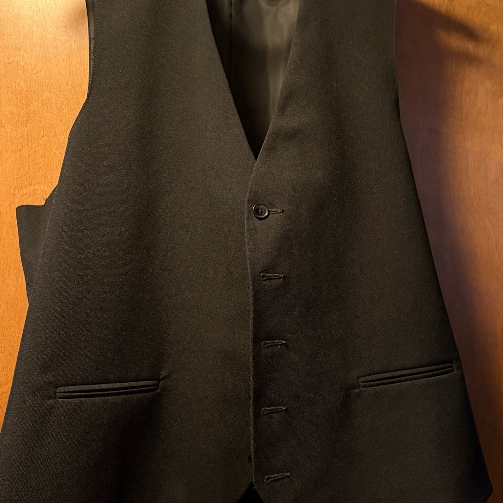 Classic Black Vest